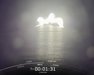 Vista desde una cámara montada en la primera etapa de un cohete Falcon 9 de SpaceX (Fuente de la imagen: SpaceX)