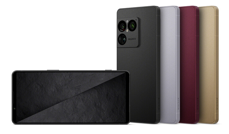 Las cuatro opciones de color y el diseño del Xperia 1 VIII