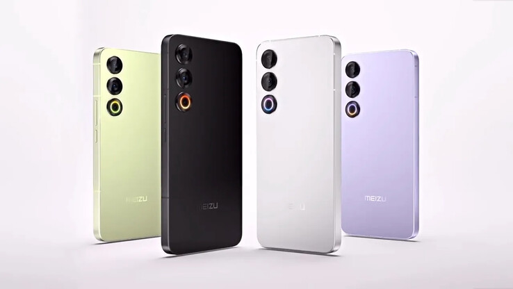 Las opciones de color del Meizu 21. (Fuente: Meizu)