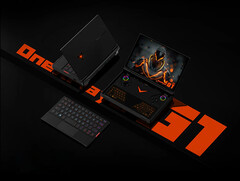 El OneXPlayer G1 se presenta en una única opción de color negro. (Fuente de la imagen: One-Netbook)
