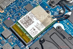 La tarjeta WLAN Intel Wi-Fi 6E AX211 muestra tasas de transferencia relativamente estables