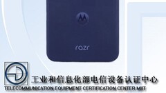 El Razr Plus 2024(?). (Fuente: TENAA)