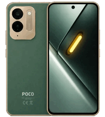 Poco C9 Pro en color verde.