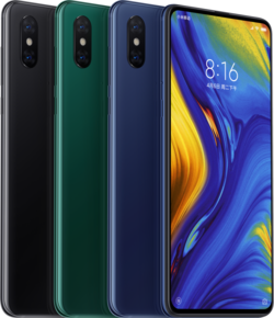Color versions of the Mi Mix 3