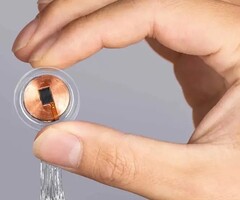 Un chip cerebral Neuralink (Fuente de la imagen: Neuralink)