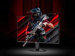 El AOC G51 tiene una pantalla IPS de 23,8 pulgadas. En la imagen: el monitor para juegos. (Fuente de la imagen: AOC)