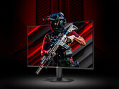 El AOC G51 tiene una pantalla IPS de 23,8 pulgadas. En la imagen: el monitor para juegos. (Fuente de la imagen: AOC)