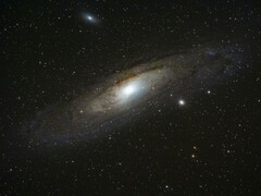 Una imagen de la galaxia de Andrómeda