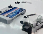 El supuesto DJI Mini 3 Pro con su mando a distancia. (Fuente de la imagen: @JasperEllens)