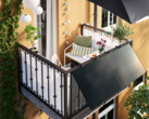 Las centrales eléctricas de balcón de IKEA (en la imagen) se ofrecen en colaboración con Svea Solar. (Fuente de la imagen: IKEA)