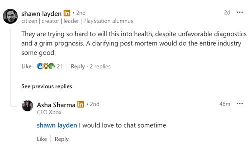 Shawn Layden comenta Xbox Game Pass