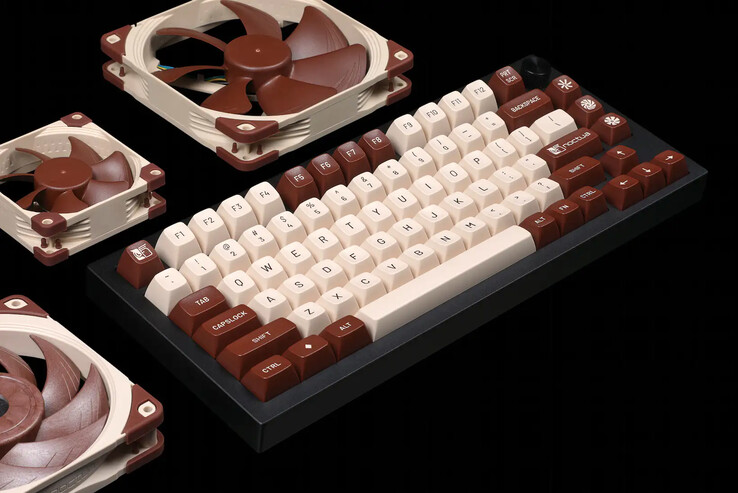 Ahora puede personalizar su teclado según el estilo de Noctua...