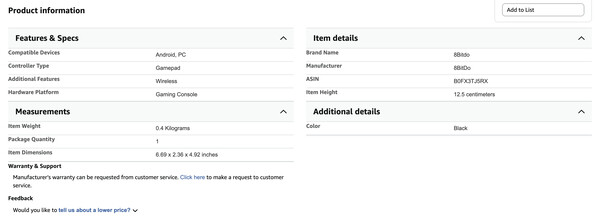 (Fuente de la imagen: Amazon)