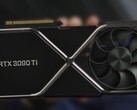 La tarjeta Nvidia GeForce RTX 3090 Ti fue revelada en el CES 2022. (Fuente de la imagen: Nvidia - editado)