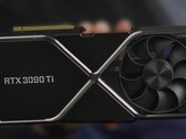 La tarjeta Nvidia GeForce RTX 3090 Ti fue revelada en el CES 2022. (Fuente de la imagen: Nvidia - editado)