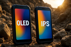 ¿Pantalla OLED o IPS para un smartphone de exteriores? No es una pregunta fácil. (Imagen creada con ChatGPT)