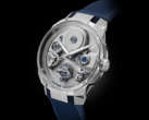 El Ulysse Nardin Blast Free Wheel Maillechort (en la imagen) tiene una caja de oro blanco de 18 quilates. (Fuente de la imagen: Ulysse Nardin)
