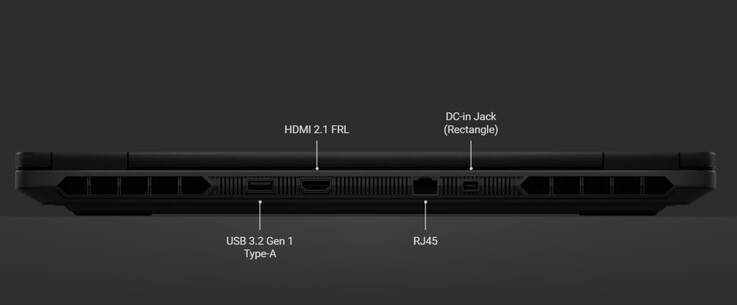 El nuevo TUF Gaming 16 (2026) también admite una carga de 100 W a través de USB tipo C.