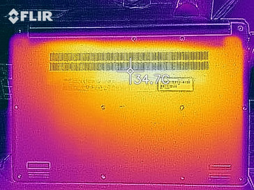 Calor residual inactivo, inferior