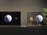 El módulo de pantalla OLED transparente viene en dos versiones. (Fuente de la imagen: Panasonic)