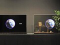 El módulo de pantalla OLED transparente viene en dos versiones. (Fuente de la imagen: Panasonic)