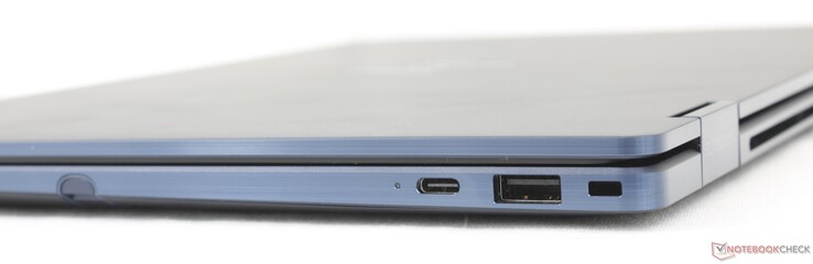 Correcto: Lápiz óptico, USB-C con DisplayPort 1.4 + Power Delivery 3.0 (10 Gbps), USB-A (5 Gbps), Nano Lock