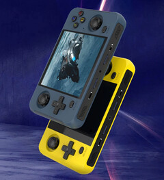 El R40S es un clon del RGB30 con una disposición de botones ligeramente diferente. (Fuente de la imagen: BOYHOM)