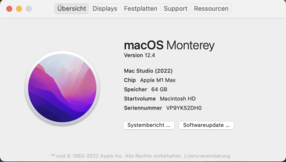 Configuración de prueba de Mac Studio