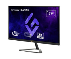 El ViewSonic VX2758A-2K-PRO debería ser relativamente asequible cuando llegue a todo el mundo. (Fuente de la imagen: ViewSonic)