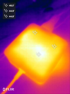 Alimentación eléctrica durante la prueba de estrés