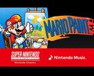 Imagen oficial del juego Mario Paint en Nintendo Switch. (Fuente de la imagen: Nintendo)