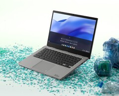 El Chromebook Vero 514 es respetuoso con el medio ambiente y lo suficientemente resistente como para obtener un certificado de grado militar. (Fuente de la imagen: Acer)