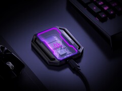 La nueva SSD para juegos de Acer tiene un llamativo diseño con iluminación RGB (Fuente de la imagen: Acer)