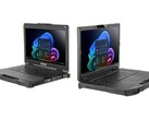 El modelo AMD viene con una pantalla de 15,6 pulgadas, mientras que el modelo Intel es ligeramente más pequeño con una pantalla de 13,3 pulgadas. (Fuente de la imagen: Getac)