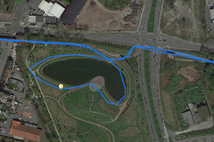 Prueba de GPS: Xiaomi Pocophone F1 – Alrededor de un lago