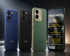 El Poco M8x 5G está disponible en los colores azul cobalto, negro y verde piel.