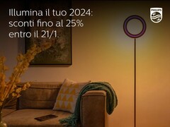 La cuenta de Instagram de Philips Hue Italia ha compartido una imagen de una lámpara de pie sin estrenar. (Fuente de la imagen: Philips Hue Italia vía Hueblog)