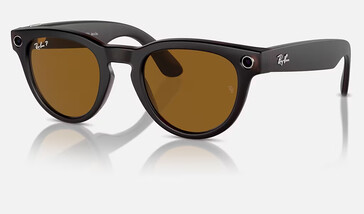 Ray-Ban Meta Headliner en marrón con cristales tintados (Imagen: Ray-Ban).