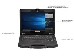 El portátil robusto Durabook S14I se renueva con CPUs Intel 11th gen Tiger Lake y gráficos GeForce GTX 1050 (Fuente: Durabook)