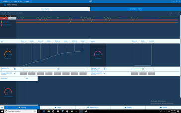 Los ajustes de Radeon ahora en azul y blanco en lugar de rojo y gris