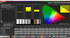 Calibración de colores CalMAN ( sRGB)