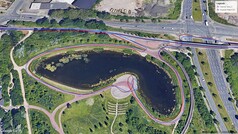 Prueba de funcionamiento del GNSS: dando la vuelta a un lago
