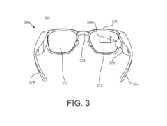 La publicación de la solicitud de patente estadounidense muestra un posible sucesor de las Google Glass. (Fuente de la imagen: Patente)