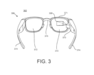 La publicación de la solicitud de patente estadounidense muestra un posible sucesor de las Google Glass. (Fuente de la imagen: Patente)