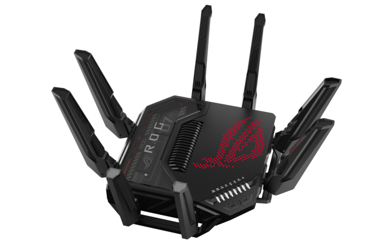 Router para juegos Asus ROG Rapture GT BE98 (imagen vía Asus)