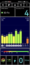 Prueba de GPS en exteriores