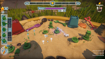 En la imagen: Una captura de pantalla del juego Toy Shire.