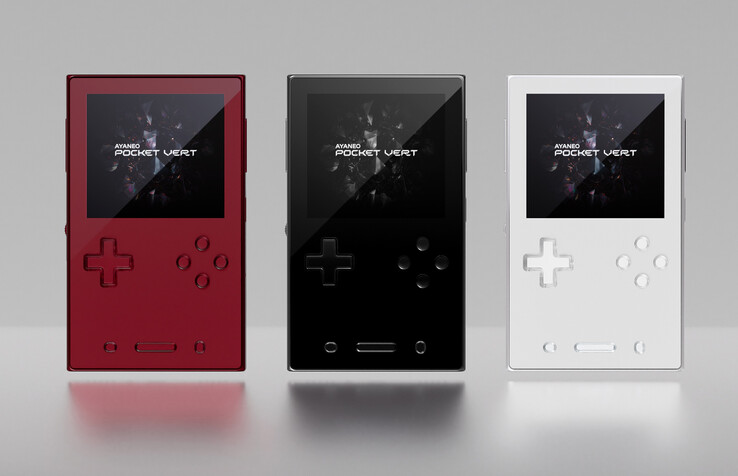 El Ayaneo Pocket Vert en sus acabados Rojo Lava, Negro Medianoche y Luna. (Fuente de la imagen: Ayaneo)