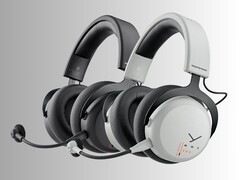 El MMX 200 inalámbrico está disponible en negro o gris claro (Fuente de la imagen: Beyerdynamic)