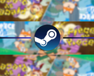 El paquete doble oficial de Piece by Piece con el logotipo de Steam superpuesto.